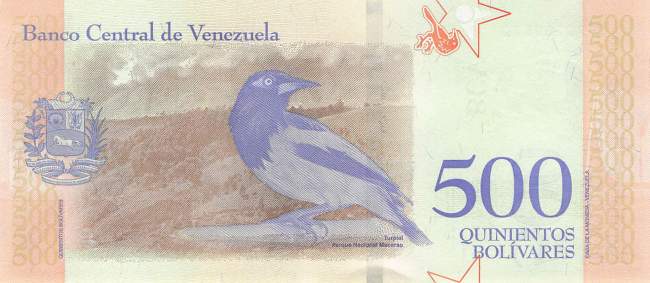 500 Bolivares 2018